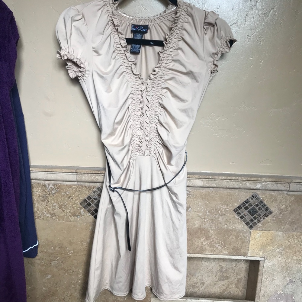 Brand new Susie Rose beige dress